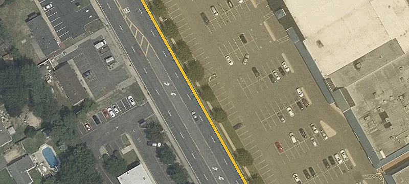Single-Tenant Retail Space with Pylon Sign