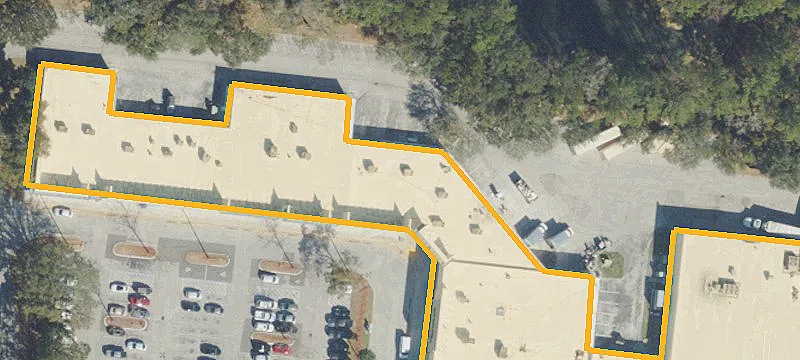 Shopping Center Anchored by Grocery