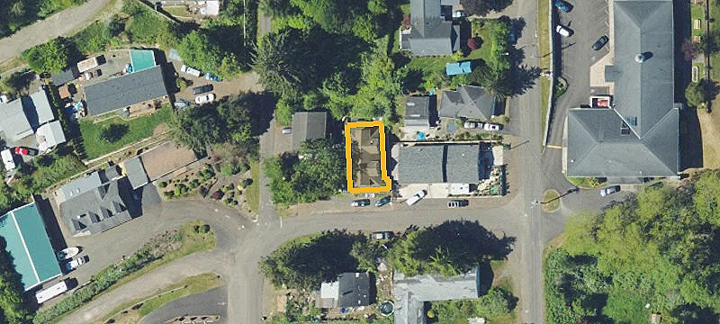 Duplex with Detached Three-Car Garage
