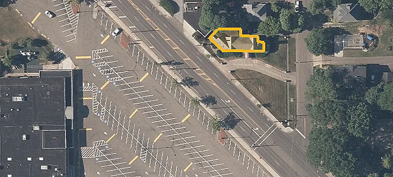 Office Building with Truck Docks