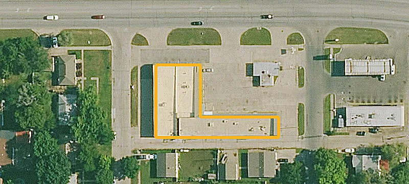 Strip Mall with Drive-Through