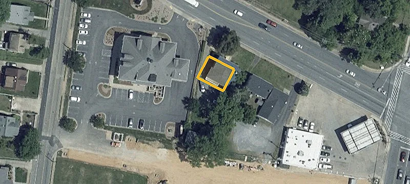 Office Building with Back Parking