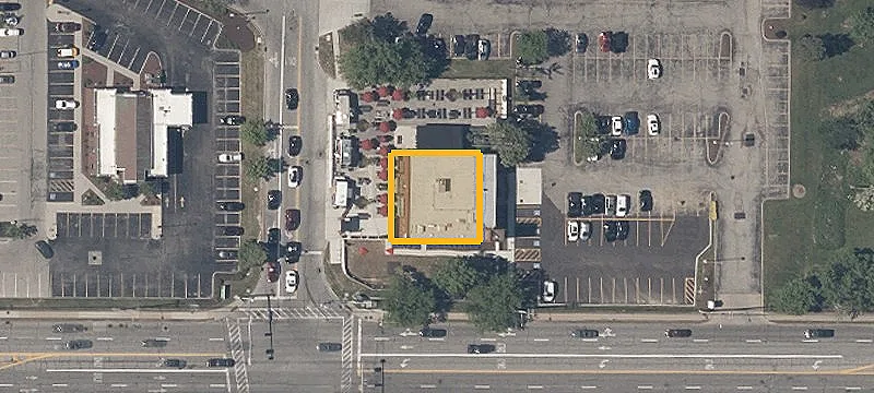 Freestanding Retail Building with Mezzanine