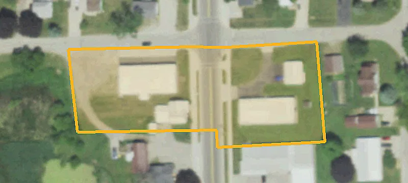 Two-Story Storefront Property