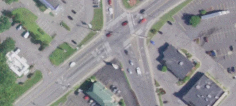 Shopping Center with Pylon Signage