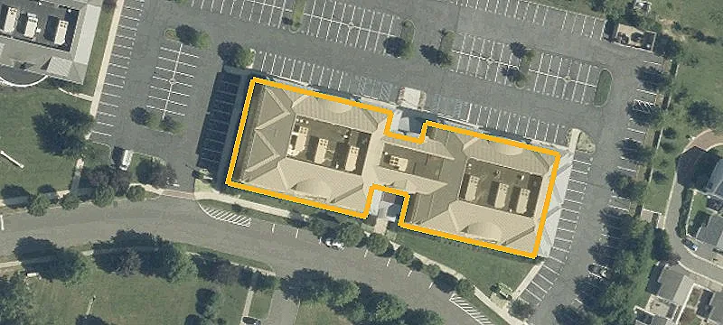 Office Building with Great Window Line