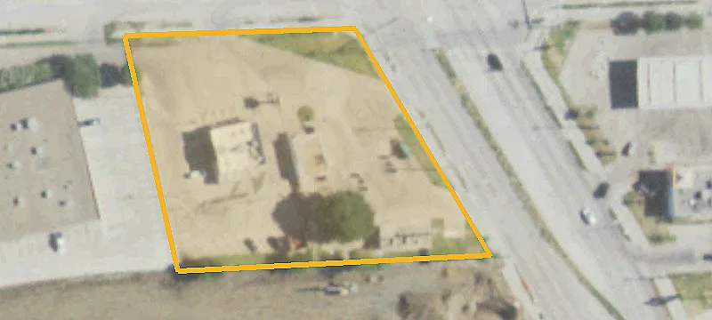 Hard-Corner Commercial Pad Site