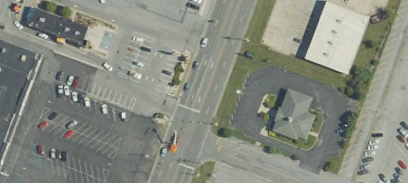 Shopping Plaza with Two Adjacent Shop Spaces