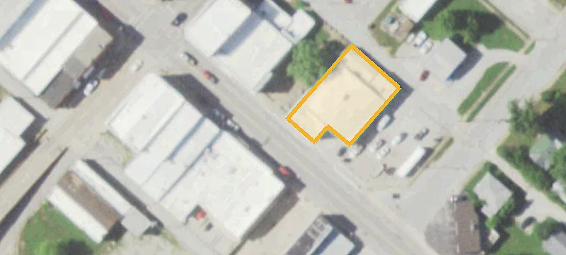 Flex Space Corner Lot Building