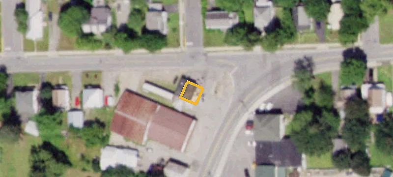 Corner Storefront Building