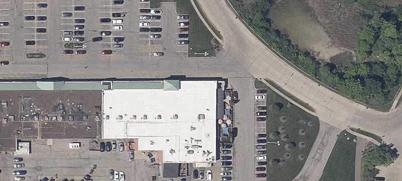 Shopping Center with In-Line Retail Leases