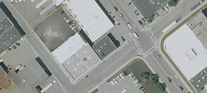 Office Building with Skylights