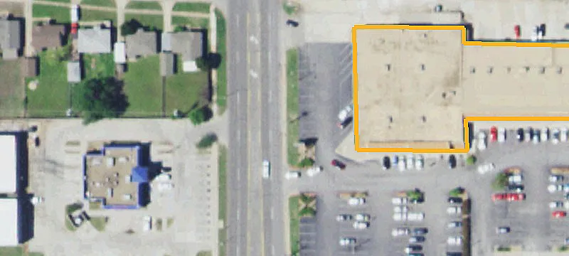 Neighborhood Shopping Center at Signalized Intersection