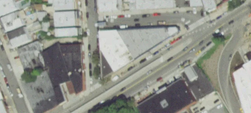 Warehouse with Covered Loading Dock and Crane