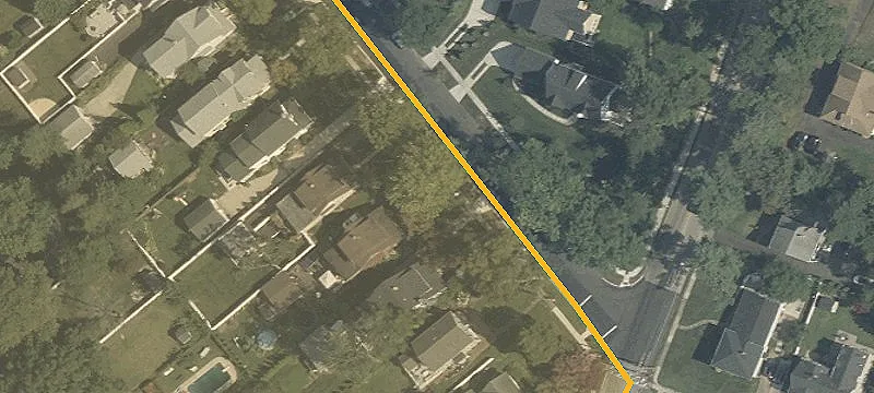 Duplex with Detached Two-Car Garage