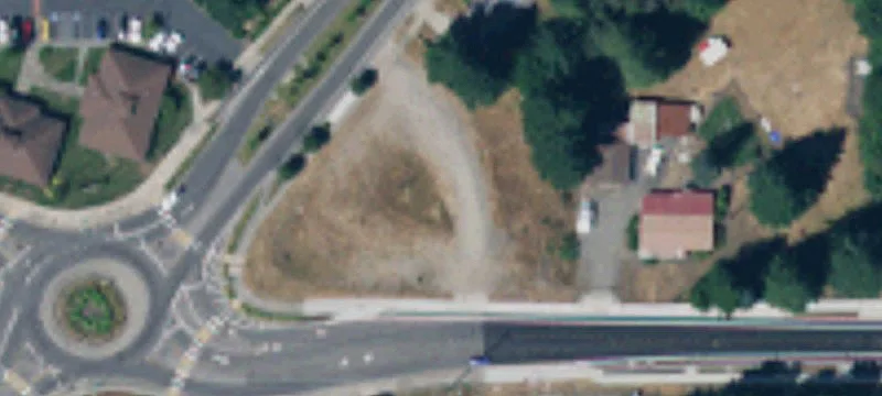 Corner Commercial Land Near Roundabout