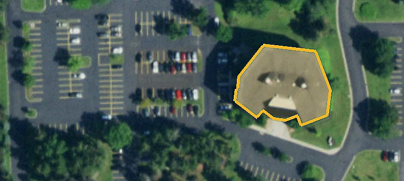 Office Building in Park-Like Campus