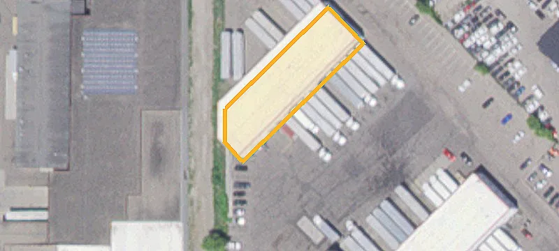 Warehouse with Floor Drains