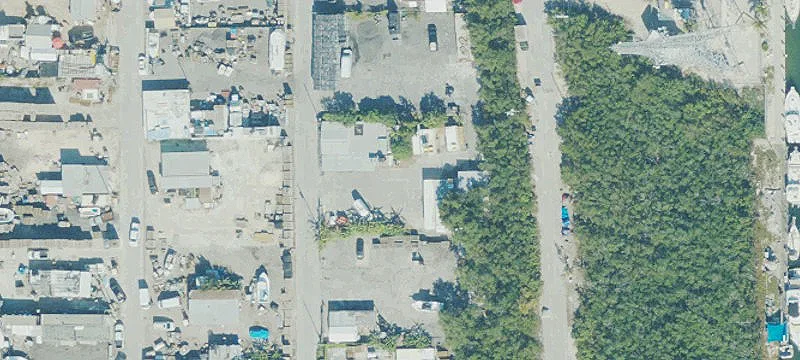 Marina Lot with Dock and Storage Building