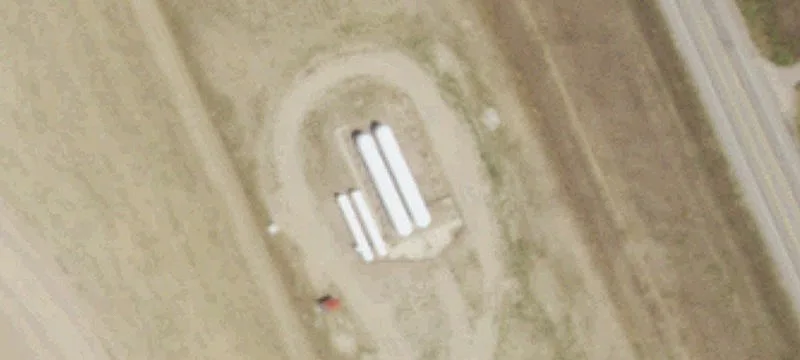 Quonset Warehouse with Overhead Doors