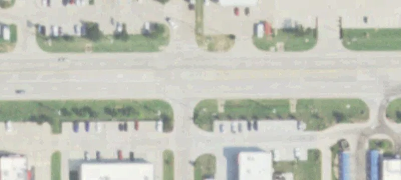 End Cap Retail with Drive-Thru