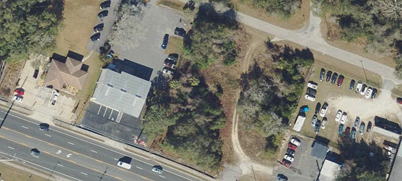 Commercial Land with Highway Curb Cut