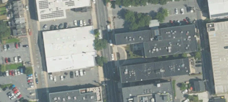 Office Building with Parking Lot