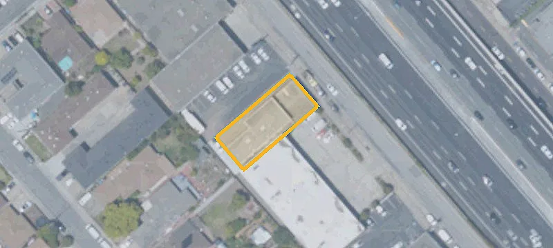 Warehouse with Roll-Up Door
