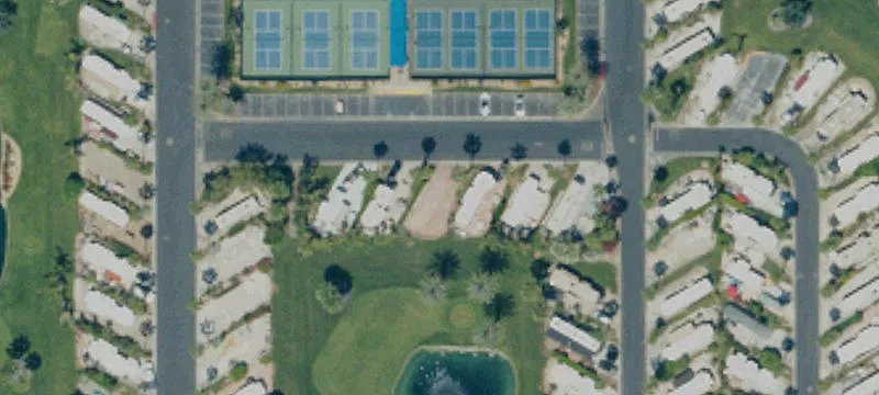 55+ RV Resort Lot with Furnishings