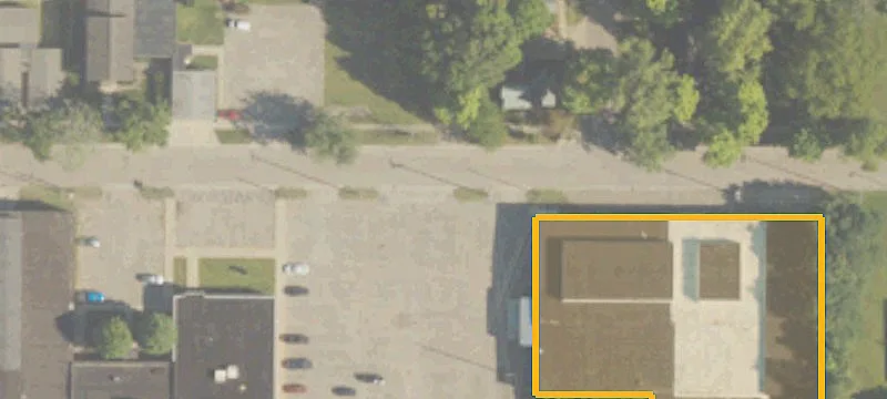 Warehouse with Rail Spur and Power