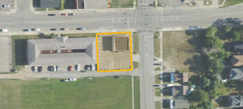 Corner Lot Storefront Property