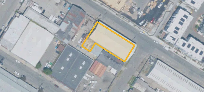 Warehouse with Fenced Paved Yard