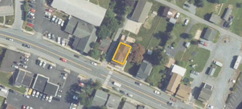 Retail Shopping Center with Two Access Points