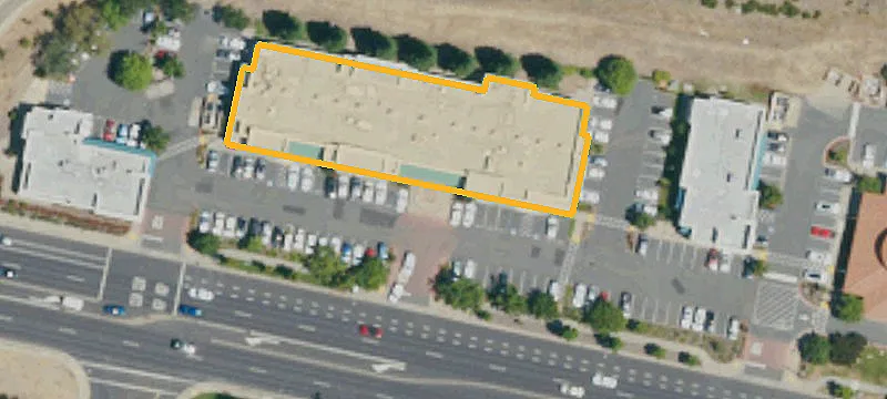 Shopping Center Retail Space on Busy Street