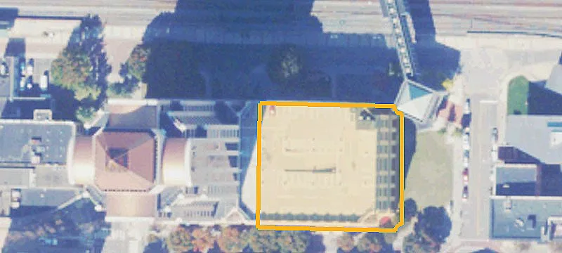 High-Rise Office Building with Covered Parking