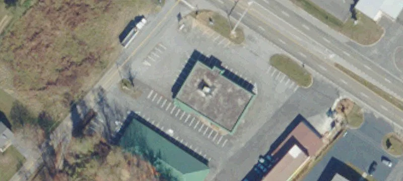 Signalized Corner Retail Building