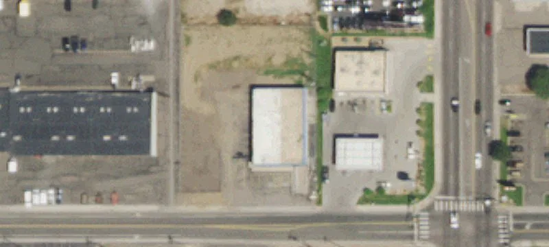 Flex Space Building with Roll-Up Door