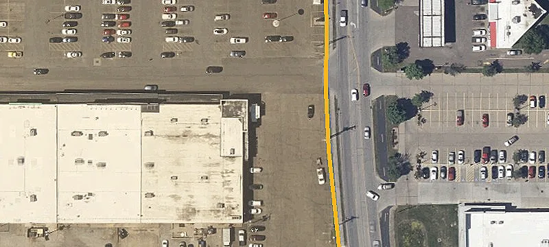Retail Shopping Center Inline Retail Spaces