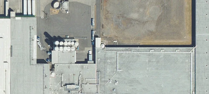 Truck Terminal with Drive-Through Doors
