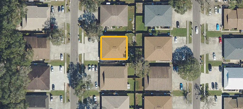 Four-Unit Quadplex with New Roof