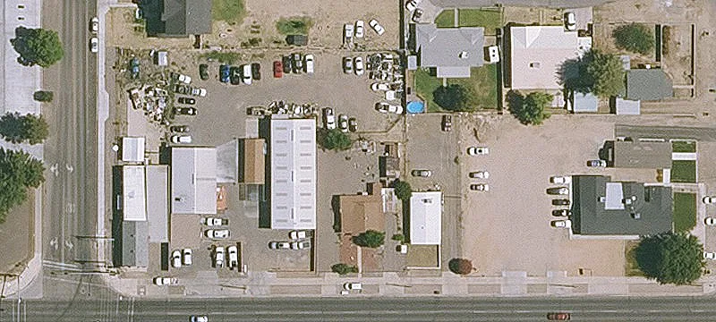 Corner Auto Shop Building