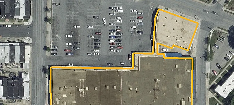 Retail Space with Open Parking