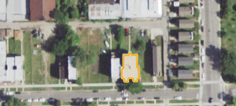 Brick Triplex Residential Building