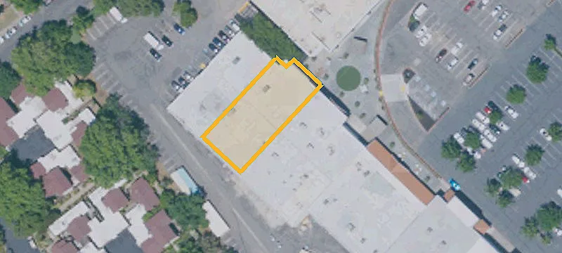 Remodeled Shopping Center with Signage