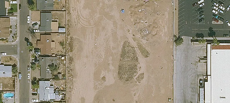 Fenced Commercial Land