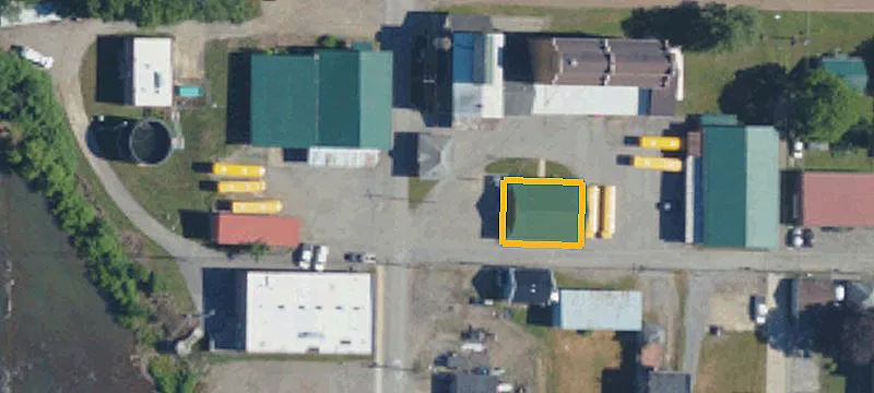 Oversized Warehouse with Two Garage Doors
