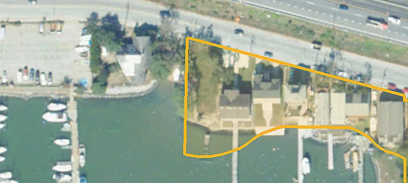 Waterfront Land with Bulkhead