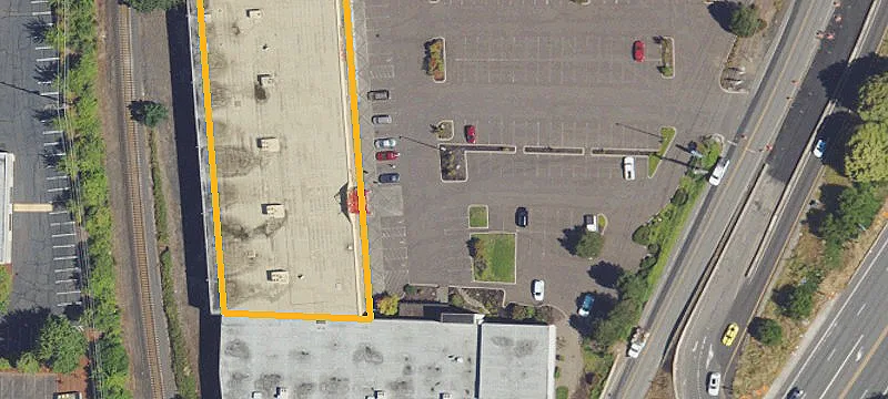End-Cap Freestanding Retail Building