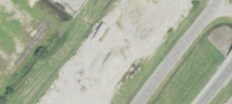 Warehouse at Highway Intersection