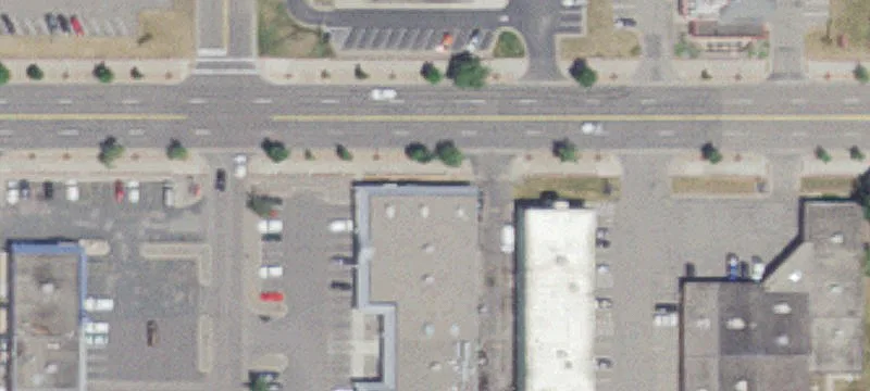 Shopping Center with Pylon Signage